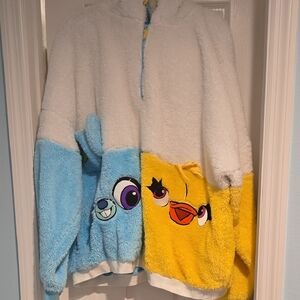 Disney Blue and Yellow Character Hoodie